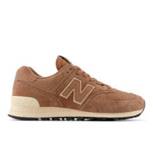 New Balance Unisex 574 Brown/Pink Size M4.5 / W6 D