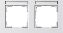 Умные розетки, выключатели и рамки GIRA 109229 рамка для розетки/выключателя Белый