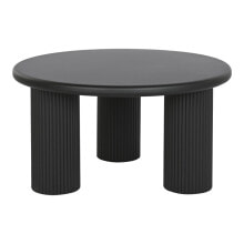Side table Home ESPRIT Black Metal 75 x 75 x 40 cm