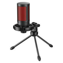 Table-top Microphone Savio SONAR PRO 01 Black Red