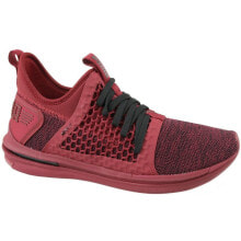 Мужская спортивная обувь для бега Мужские кроссовки спортивные для бега красные текстильные низкие Puma Ignite Limitless SR Netfit M 190962-02 shoes