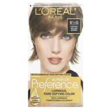 L'Oréal, Superior Preference, Luminous, Fade-Defying Color, 8 Medium Blonde, 1 Application