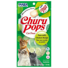 CHURU Pops Tuna With Chicken Wet Cat Food 14g 4 units