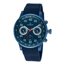 Мужские наручные часы с ремешком Мужские наручные часы синим силиконовым ремешком Radiant RA444603 ( 45 mm)