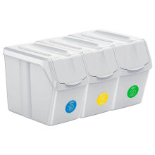 Купить мусорные ведра и баки KEDEN: KEDEN SORTIBOX set of 3 trash cans for recycling 60L