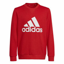 Children’s Sweatshirt without Hood Adidas Essentials Red