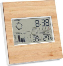 Mechanical weather stations, thermometers and barometers