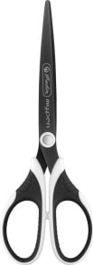 Детские ножницы для поделок из бумаги Herlitz My.Pen scissors black and white