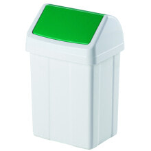 Trash bin for waste segregation - green 25L