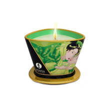 Аксессуар для взрослых Shunga Candle Massage Green Exotic