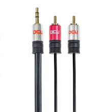 DCU Tecnologic Connection Jack 3.5 St. M-2 Rca M 3m