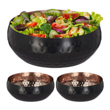 Dishes and salad bowls for serving