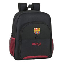 Детские школьные рюкзаки и ранцы для мальчиков школьный рюкзак для мальчика F.C. Barcelona черный цвет, 12 л