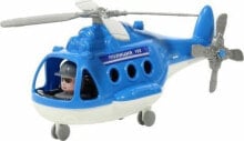 Воздушный и космический транспорт wader Police Alpha helicopter in mesh