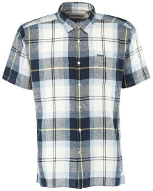 Barbour Croft Linen-Blend Shirt Men's