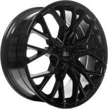 Колесный диск литой MM Wheels MM06 black 8.5x20 ET35 - LK5/120 ML72.6