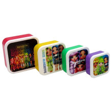 RAINBOW HIGH 4 In 1 Lunch Box Set