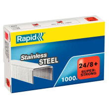 RAPID 24/8 mm x1000 Super Strong Stainless Steel Staples