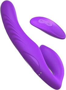 Gürtelloser Vibrator mit Fernbedienung violett - Pipedream Fantasy For Her Strapless Strap-On Purple