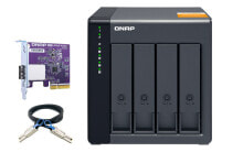Корпуса и док-станции для внешних жестких дисков и SSD QNAP (Кнэп)