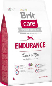 Сухие корма для собак сухой корм для собак Brit, Care Endurance, для активных, гипоаллергенный, с уткой и рисом