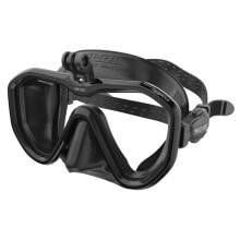 Masks and snorkels for scuba diving