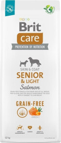 Brit Brit Care Dog Grain-Free Senior&Light Salmon 12kg