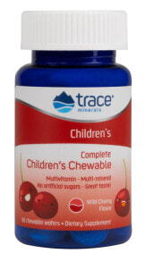 Витаминно-минеральные комплексы Trace Minerals Research Complete Childrens Chewable  Витаминно-минеральный комплекс для детей 60 жевательных пастилок