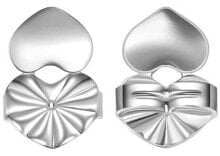 Женские серьги модная застежка для серег 2 штуки - 1 пара Серебро