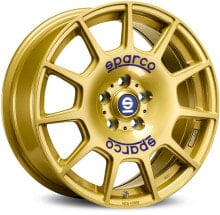 Колесный диск литой Sparco Terra race gold 7.5x17 ET48 - LK5/100 ML63.3