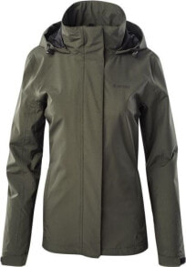 HITECH Damska kurtka przejściowa Hi-Tec Lady Harriet jacket wiosenno-jesienna ciemnozielona rozmiar S