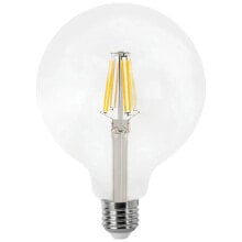 MATEL Led globe filament bulb E27 G125 cool clear 8W