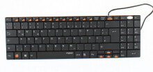 Клавиатуры клавиатура Rapoo N7200 USB QWERTZ Немецкий Черный 13740