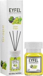 Aroma-Diffusor mit Duftstäbchen Weintraube - Eyfel Perfume Reed Diffuser Grapes