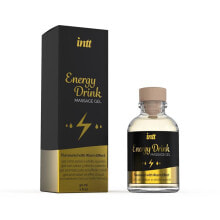 Интимный крем или дезодорант INTT Massage Gel Energy Drink 30 ml