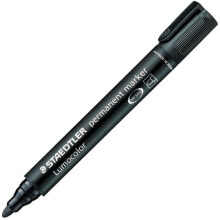Письменные ручки Staedtler Lumocolor перманентная маркер Черный Пулевидный наконечник 1 шт 352-9