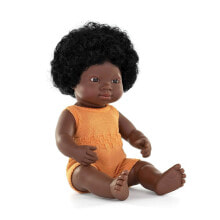 MINILAND African Girl 38 cm Colourful baby doll