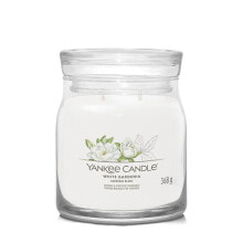 Освежители воздуха и ароматы для дома aromatic candle Signature glass medium White Gardenia 368 g