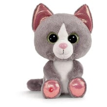 NICI Soft Glubschis Cat Grey Felinja 25 Cm Dangling Teddy