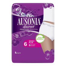 Подгузники, пеленки, трусы для больных Ausonia Discreet Plus Женские гигиенические прокладки от протекания 8 шт