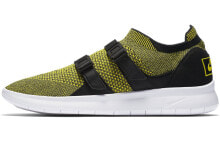 Nike Air Sock Racer Ultra Flyknit Yellow Strike 编织 低帮 跑步鞋 男款 黄黑 / Кроссовки Nike Air Sock Racer Ultra Flyknit Yellow Strike 898022-700