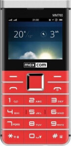 Кнопочные телефоны Telefon komórkowy Maxcom MM760 Dual SIM Biały