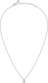 Женские кулоны и подвески sparkling silver necklace with Tesori crystals SAIW98