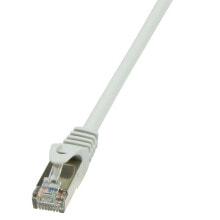 Кабели и разъемы для аудио- и видеотехники logiLink 2m Cat.6 F/UTP RJ45 сетевой кабель Cat6 F/UTP (FTP) Серый CP2052S