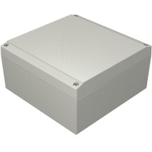 Купить компьютерные комплектующие Rose Systemtechnik: Rose 04.16 16 08 - Alugehäuse, 160 x 160 x 81 mm, grau, IP66