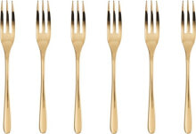 Sambonet Sambonet Taste PVD 6 Cake Forks Set