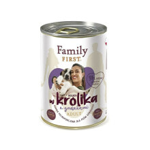 Wet food Family First FF-19032 Rabbit Pear 400 g