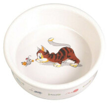 Cat Feeder Trixie White Porcelain 11 cm