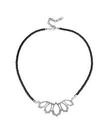 Купить ювелирные кулоны и подвески American West Jewelry: Southwestern Raindrop Necklace-Features Sterling Silver Pendant with 20 Inch Black Leather Cord