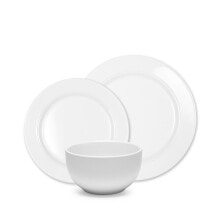 Diamond Round Melamine 12pc Set